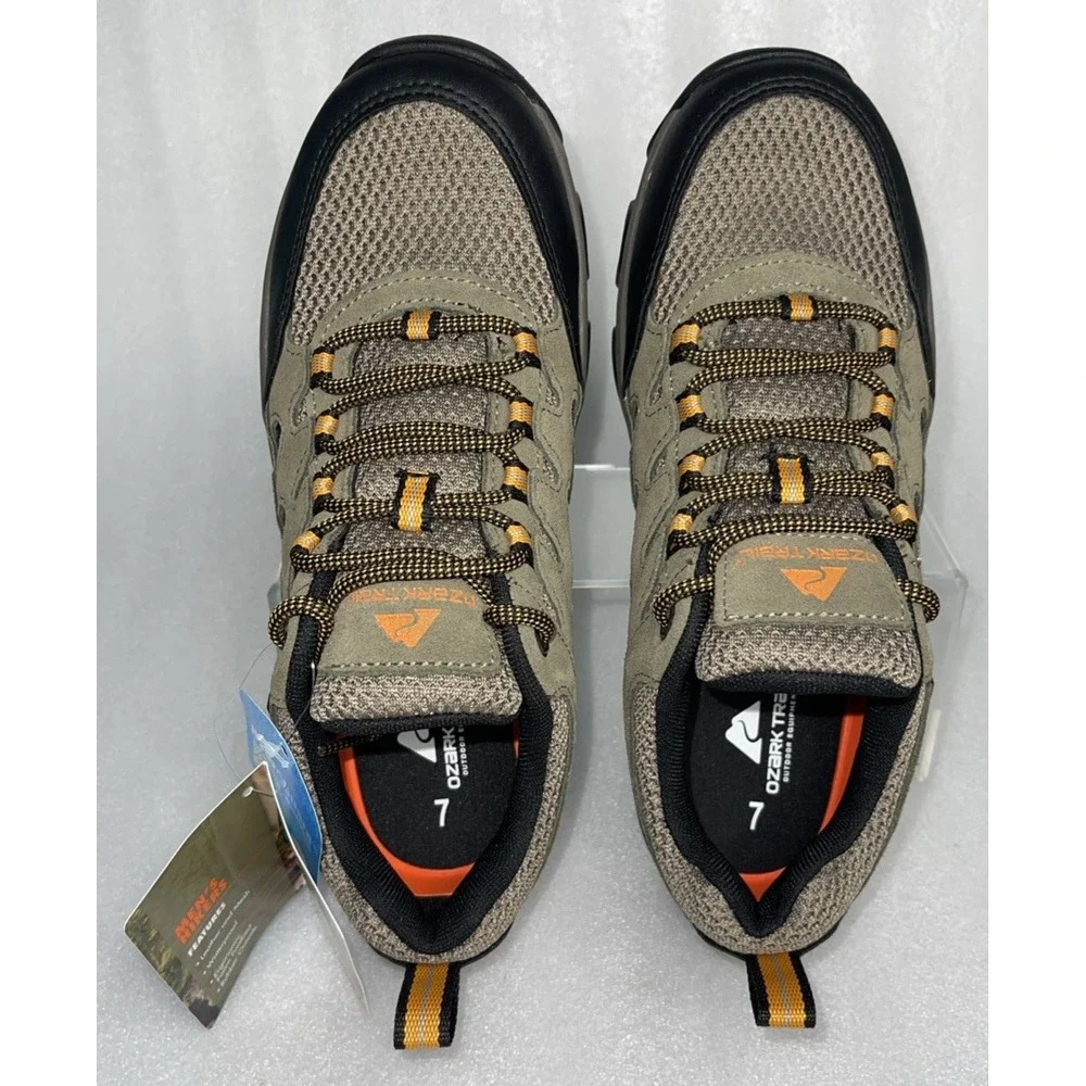 Ozark Trail Taupe‎ Waterproof Lightweight Hiking Shoes Men's Size 7 NEW IN BOX